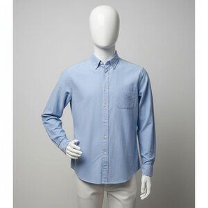 Saddlebred Vintage Oxford Mens L New Blue Size Large
